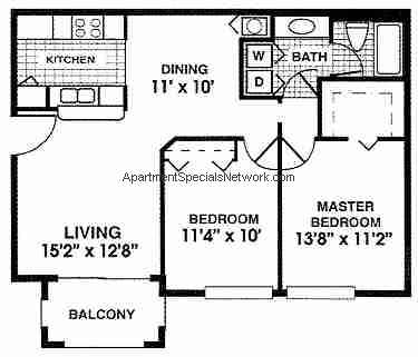 Bedroom on Deerfield Beach Apartment Rental Df177   2 Bedroom Floor Plans